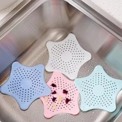 Steve & Leif 3Pcs Star-Shaped Anti-Clog Silicone Mat (Assorted Colours) Home & Lifestyle