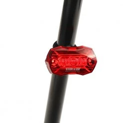 Steve & Leif Red LED Bike Rear Lights With Silicon Strap