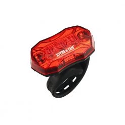 Steve & Leif Red LED Bike Rear Lights With Silicon Strap