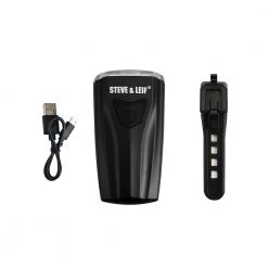 Steve & Leif Bicycle Accessories Cosmic Rechargeable LED Bike Front Lights With Silicon Strap