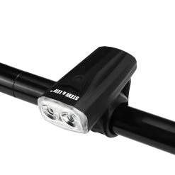 Steve & Leif Bicycle Accessories Cosmic Rechargeable LED Bike Front Lights With Silicon Strap