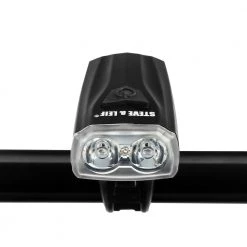 Steve & Leif Bicycle Accessories Cosmic Rechargeable LED Bike Front Lights With Silicon Strap