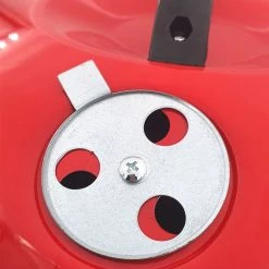 Steve & Leif Red Portable Charcoal BBQ Grill (36cmx40cm) 17 Steve & Leif Red Portable Charcoal BBQ Grill (36cmx40cm)