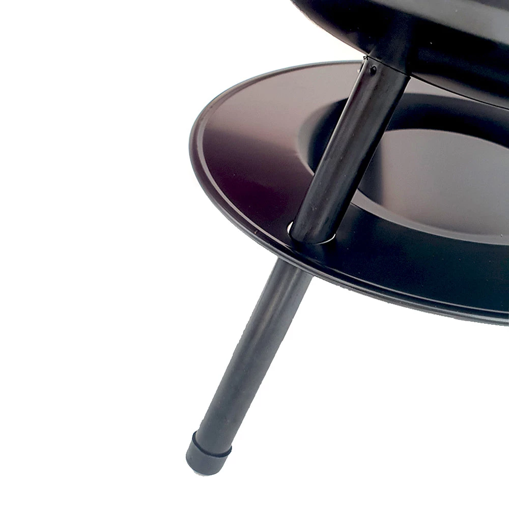 Steve & Leif Red Portable Charcoal BBQ Grill (36cmx40cm) 9 Steve & Leif Red Portable Charcoal BBQ Grill (36cmx40cm)