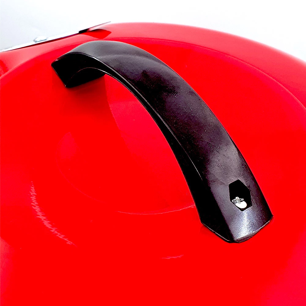 Steve & Leif Red Portable Charcoal BBQ Grill (36cmx40cm) 7 Steve & Leif Red Portable Charcoal BBQ Grill (36cmx40cm)