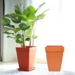 Baba BI-SPH-300 Santorini Square Pot (Cotta) Gardening Supplies 14 Baba BI-SPH-300 Santorini Square Pot (Cotta) Gardening Supplies