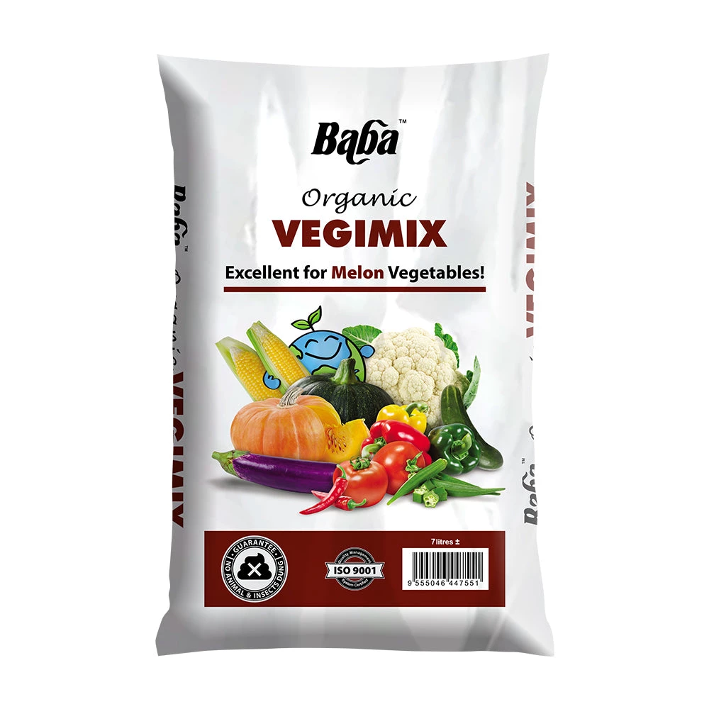 Baba Vegimix Organic Soil (7 Litres) Gardening Supplies 3 Baba Vegimix Organic Soil (7 Litres) Gardening Supplies