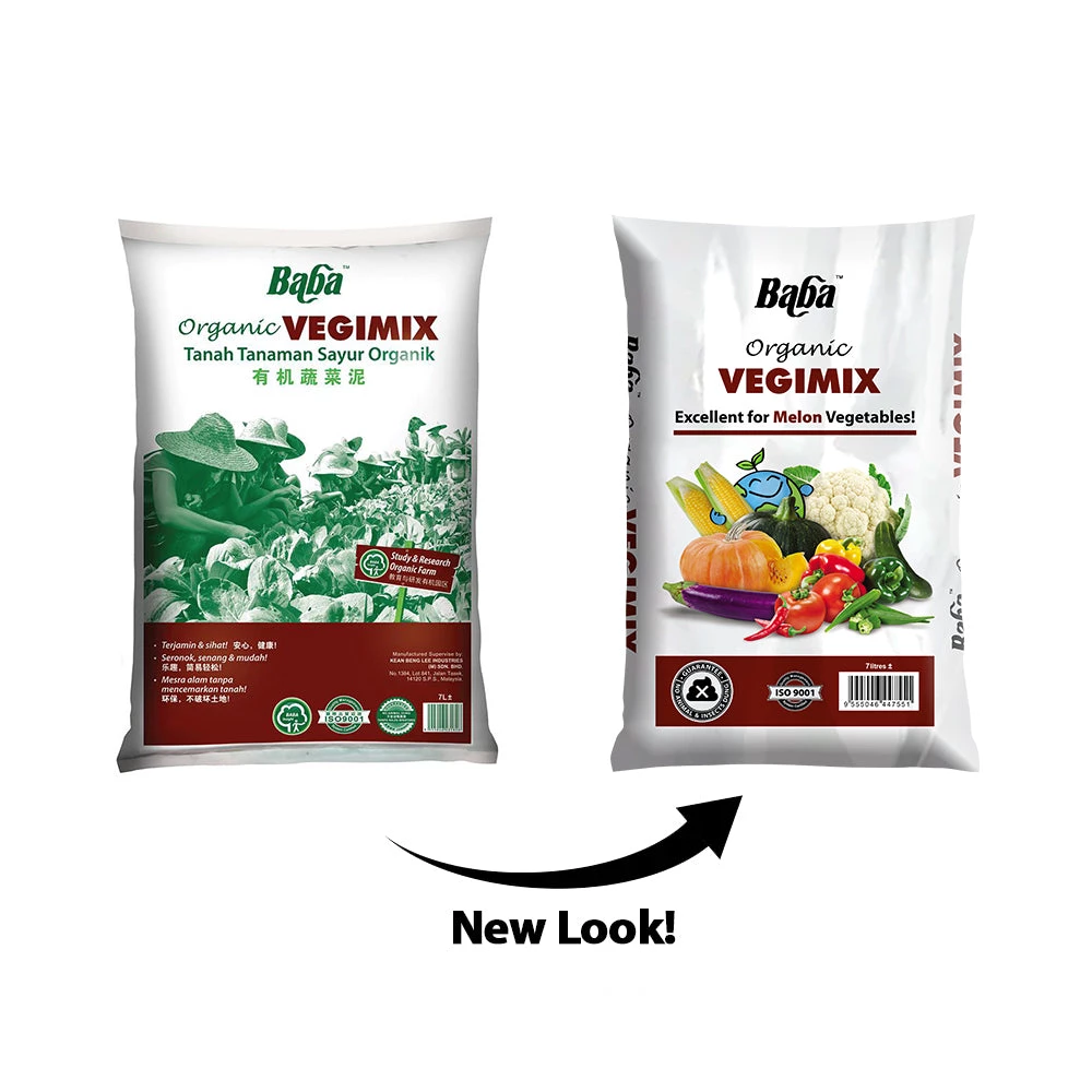 Baba Vegimix Organic Soil (7 Litres) Gardening Supplies 5 Baba Vegimix Organic Soil (7 Litres) Gardening Supplies