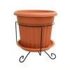 Baba Gardening Supplies Round Pot Iron Stand 300mm (WT-69)
