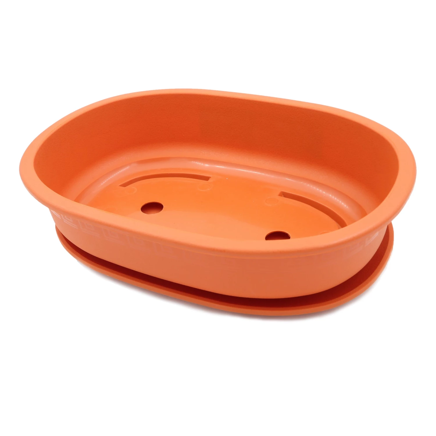 Baba Shallow Cotta Pot + Saucer 3 Baba Shallow Cotta Pot + Saucer