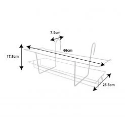 Baba Hanging 3 Inch Pot Stand (660MM X 255MM) - Large
