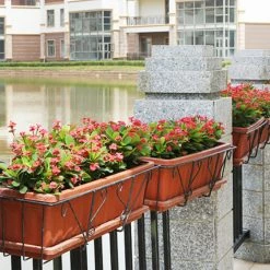 Steve & Leif Plant Support Rectangular Iron Hanger (Large)