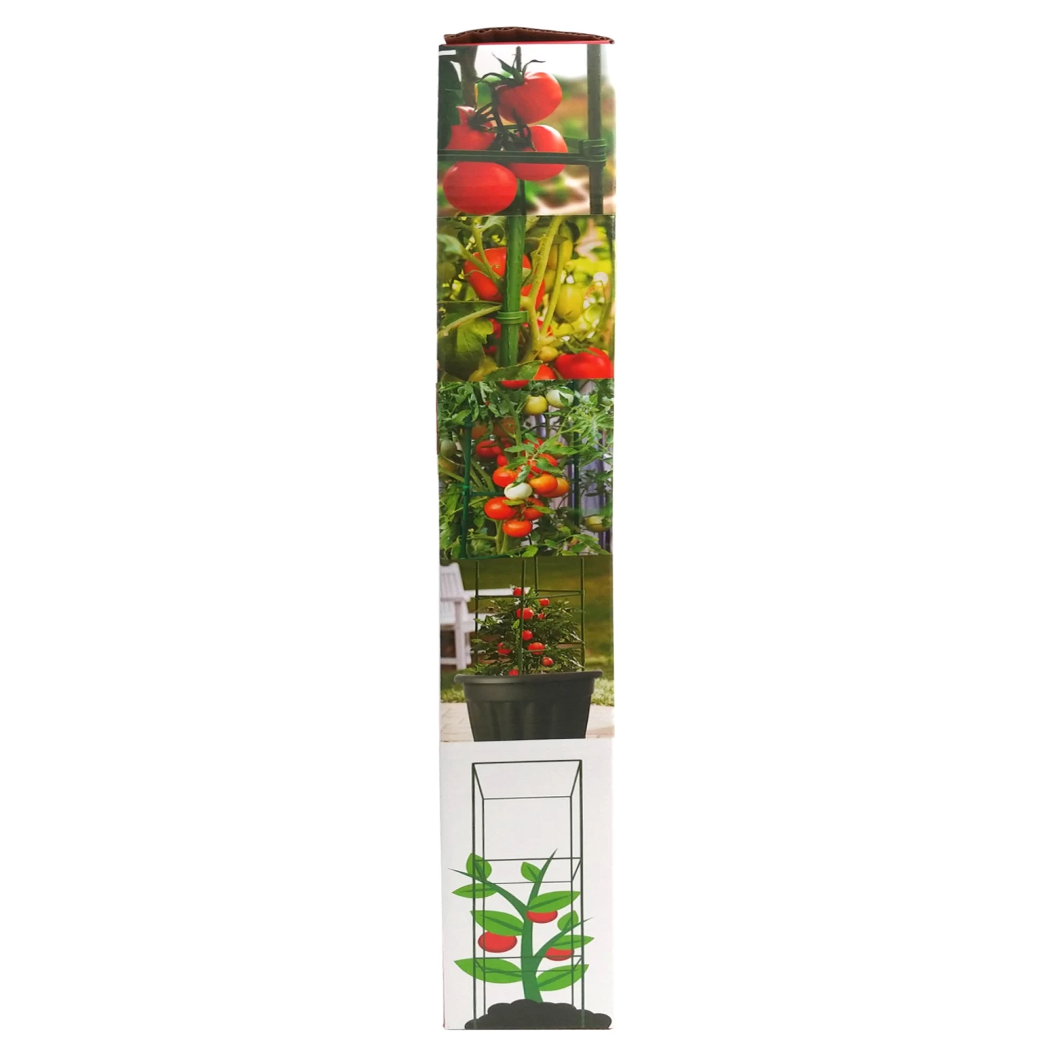 Steve & Leif Gardening Supplies Universal Tomato Planter Stacking Kit 150cm (Pot NOT Included) 7 Steve & Leif Gardening Supplies Universal Tomato Planter Stacking Kit 150cm (Pot NOT Included)
