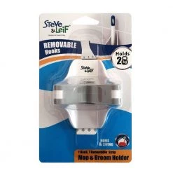 Steve & Leif Removable Mop & Broom Holder Home & Lifestyle