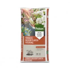 Pokon Terrace & Balcony Plants Potting Soil 40L Gardening Supplies