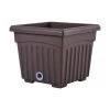 Baba BI-SQ-150 Biodegradable Square Pot (Zen Brown)