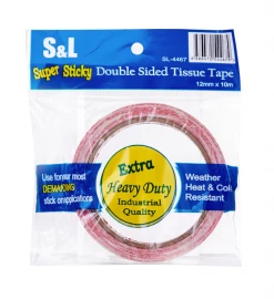 Steve & Leif Super Sticky Double Sided Tissue Tape (10m)