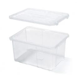 Prosperplast Household Transparent Cargobox With Lid