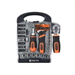 Tactix Stubby Tool Set Metric (55Pcs) DIY & Power Tools