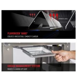 Weber Spirit II E310 - Open Cart 3 Burner - Black Barbecue Grill