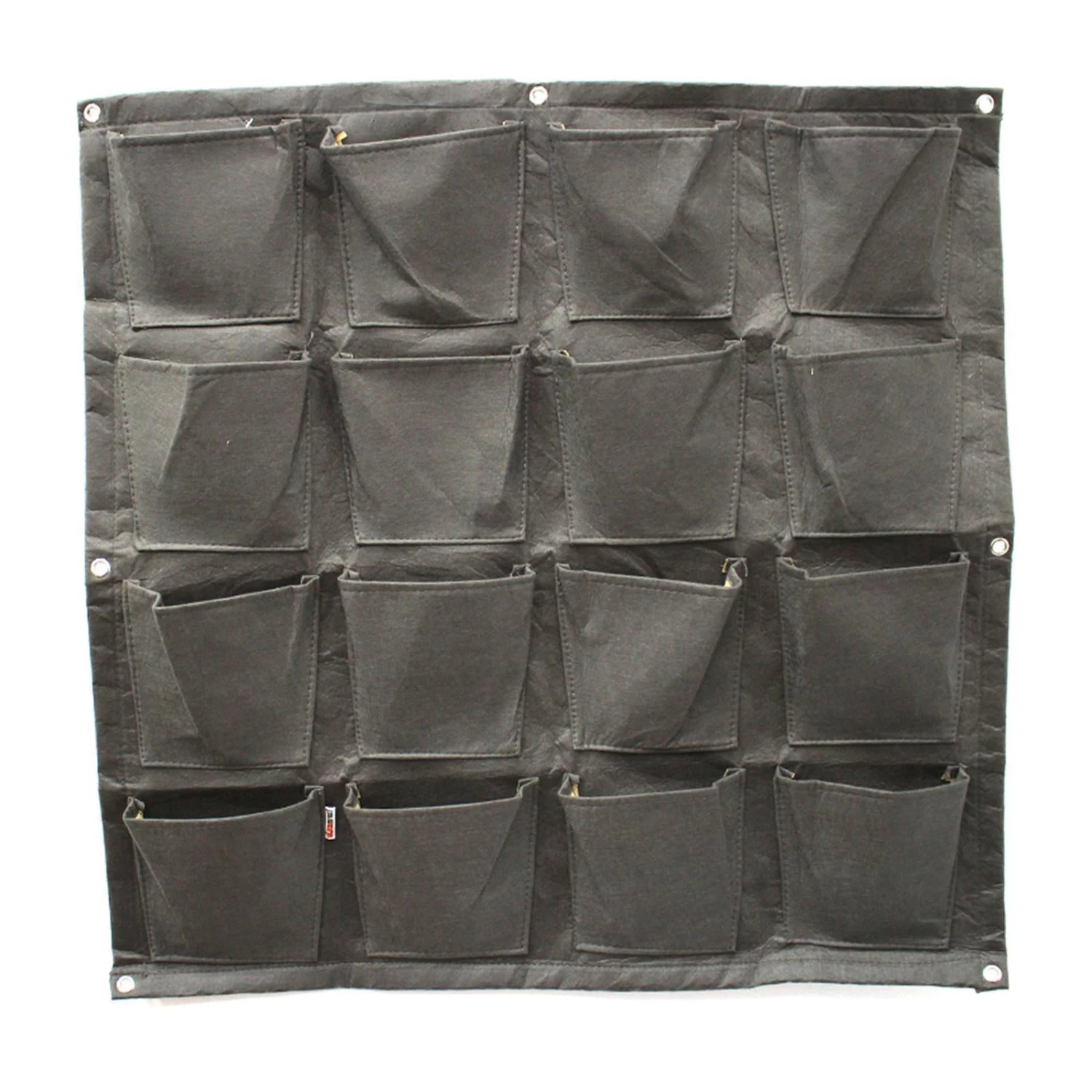 Steve & Leif Gardening Supplies 16 Pockets Wall Hanging Fabric Planter Grey 3 Steve & Leif Gardening Supplies 16 Pockets Wall Hanging Fabric Planter Grey
