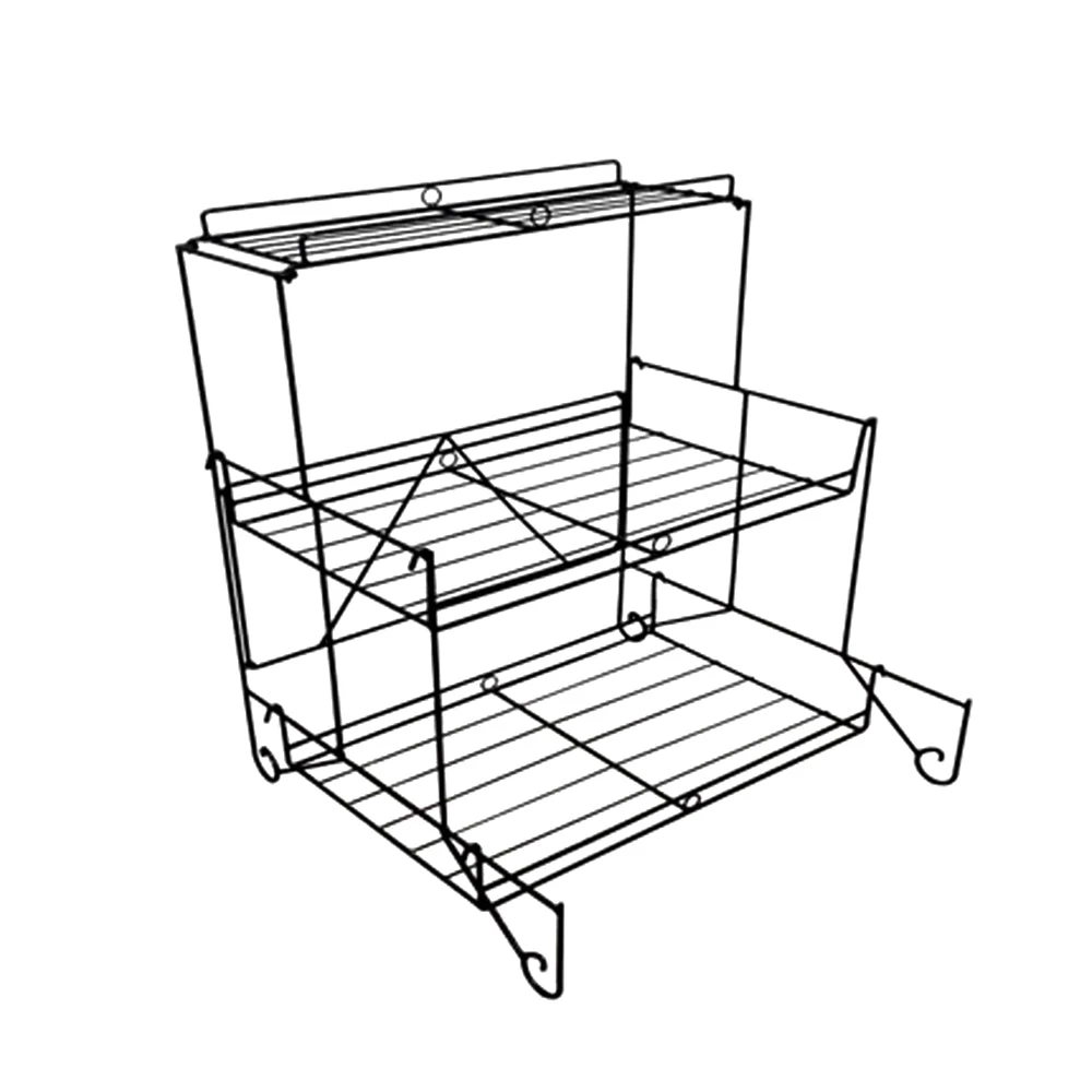 Baba 3 Tiers Weatherproof Pot Display Rack Gardening Supplies 3 Baba 3 Tiers Weatherproof Pot Display Rack Gardening Supplies