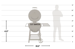 Char-Broil Oklahoma Joe's Blackjack Kettle Charcoal Grill 18 Char-Broil Oklahoma Joe's Blackjack Kettle Charcoal Grill