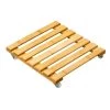 Steve & Leif Square Bamboo Plant Trolley 25cm