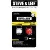 Steve & Leif Combo Front And Rear LED Bicycle Lights Bicycle Accessories