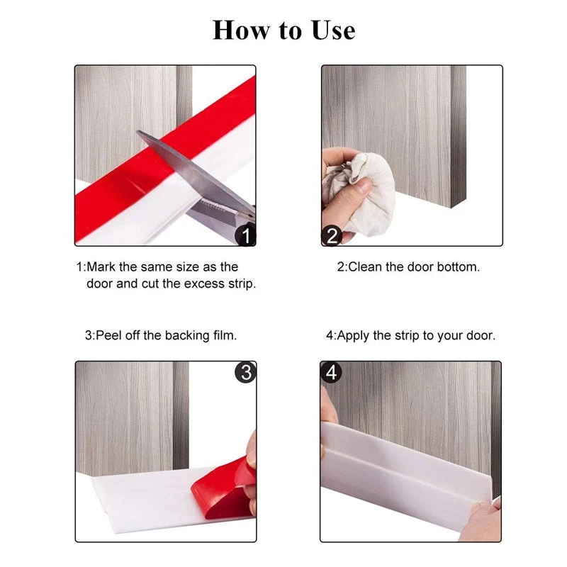 Steve & Leif Door Bottom Flipper 1200mm - Door Seals 10 Steve & Leif Door Bottom Flipper 1200mm - Door Seals
