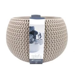 Prosperplast Splofy Bowl Basket Wave Pot (290x190mm) Gardening Supplies