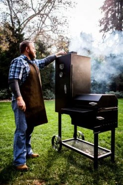 Char-Broil Oklahoma Joe's Bandera Vertical Offset Smoker Barbecue Grill