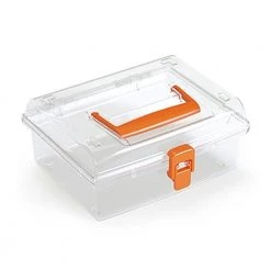 Prosperplast Home & Lifestyle NUF Low Transparent Assortment Box