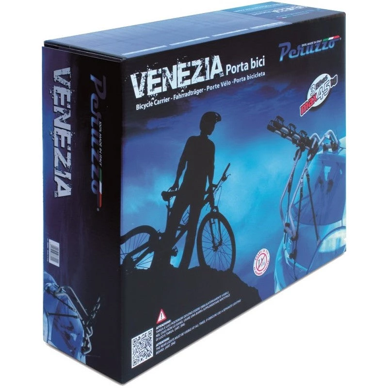 Bicycle Accessories Peruzzo Rear Bike Carrier Venezia Steel - 3 Bike Carrier - Schock Absorbing Frame Support 5 Bicycle Accessories Peruzzo Rear Bike Carrier Venezia Steel - 3 Bike Carrier - Schock Absorbing Frame Support
