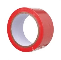 Steve & Leif Red PVC Floor Marking Tape (48mm X 20m)