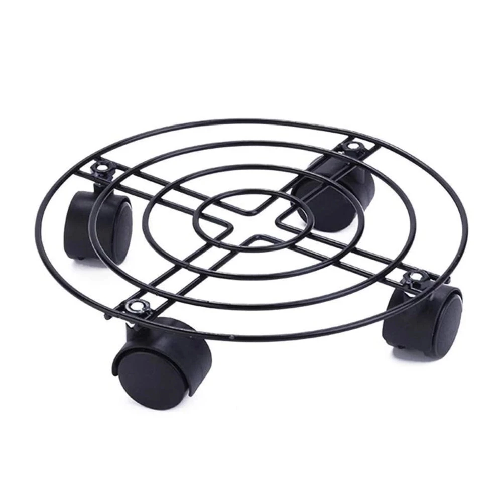 Gardening Supplies Steve & Leif Round Metal Plant Trolley 27cm 3 Gardening Supplies Steve & Leif Round Metal Plant Trolley 27cm