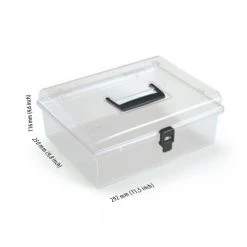 Prosperplast Home & Lifestyle NUF Low Transparent Assortment Box