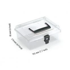 Prosperplast Home & Lifestyle NUF Low Transparent Assortment Box