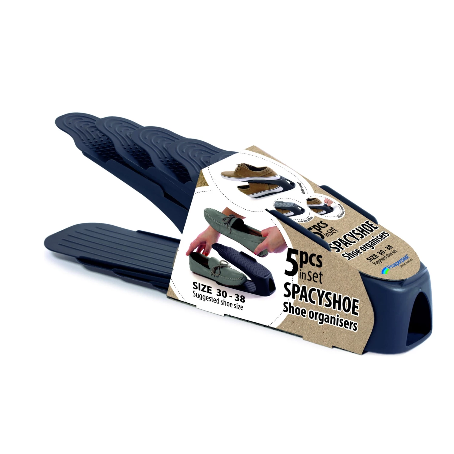 Prosperplast Spacyshoe Organizer (Grey) Home & Lifestyle 4 Prosperplast Spacyshoe Organizer (Grey) Home & Lifestyle