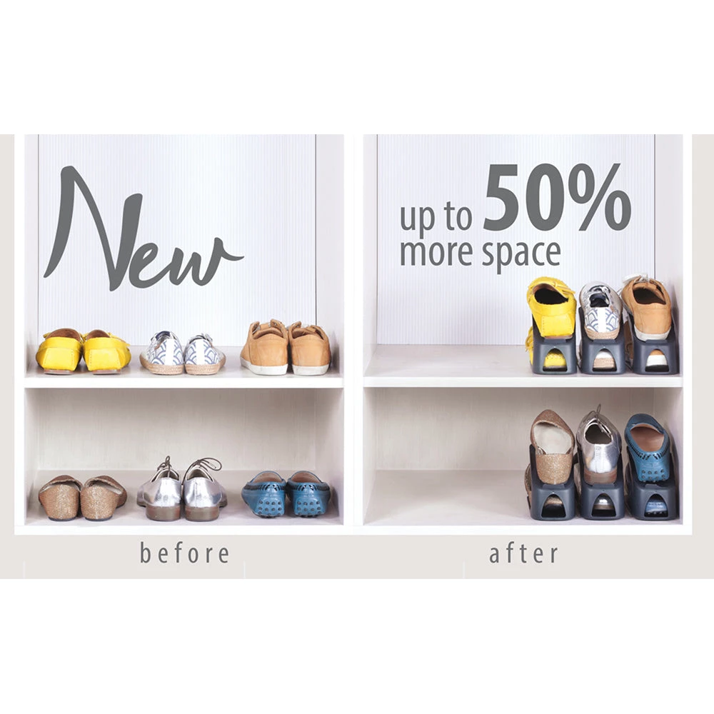 Prosperplast Spacyshoe Organizer (Grey) Home & Lifestyle 3 Prosperplast Spacyshoe Organizer (Grey) Home & Lifestyle