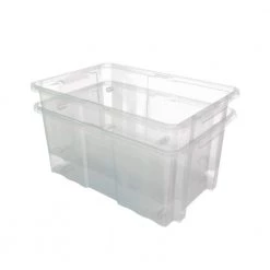 Prosperplast Household Transparent Cargobox With Lid