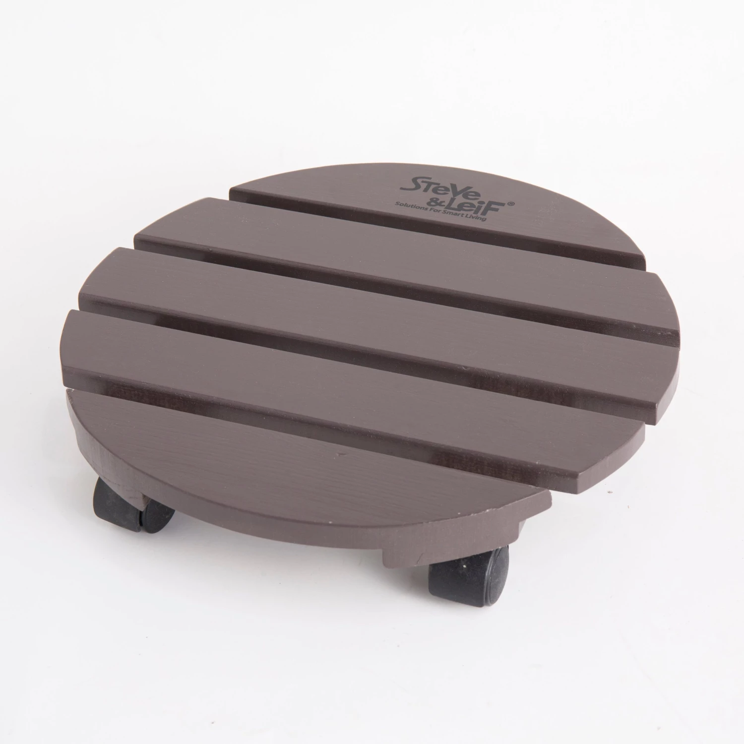 Steve & Leif Pine Wood Round Plant Trolley (290 X 65MM) Gardening Supplies 4 Steve & Leif Pine Wood Round Plant Trolley (290 X 65MM) Gardening Supplies